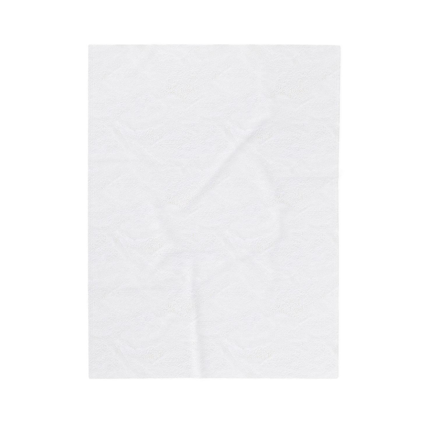 White Dragon Blanket - White Holy Dragon Velveteen Plush Blanket - Fantasy Gift for Gamer