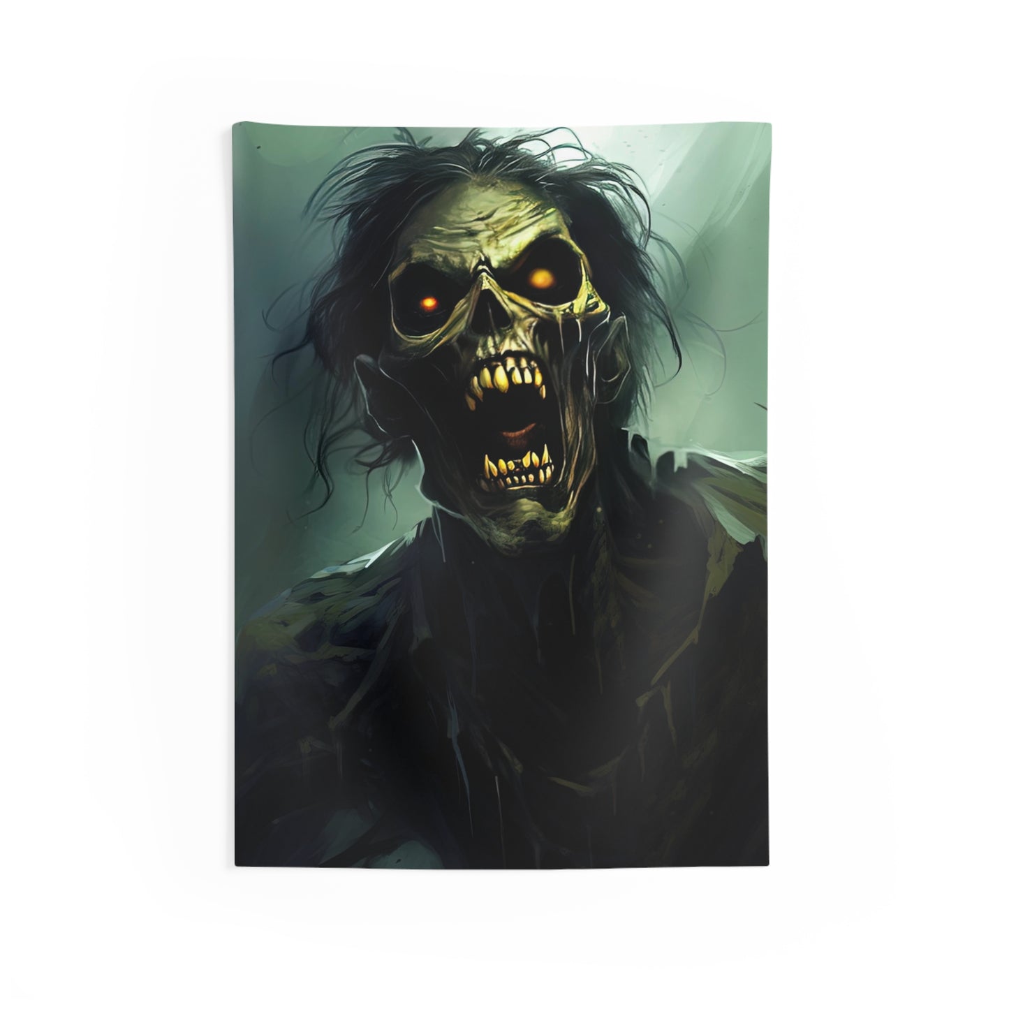 Undead Zombie Indoor Wall Tapestry - Halloween Decor