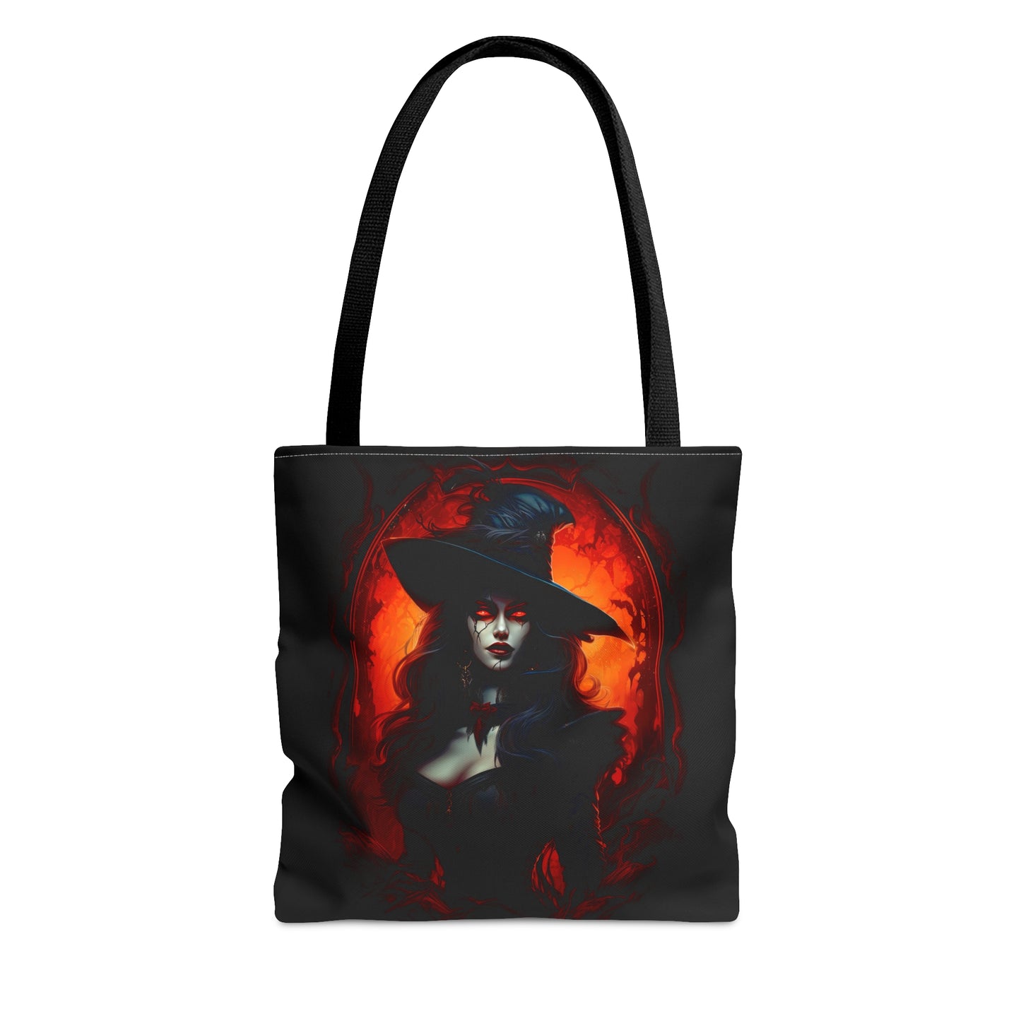 Witch Vampire Tote Bag - Halloween Fantasy Gift