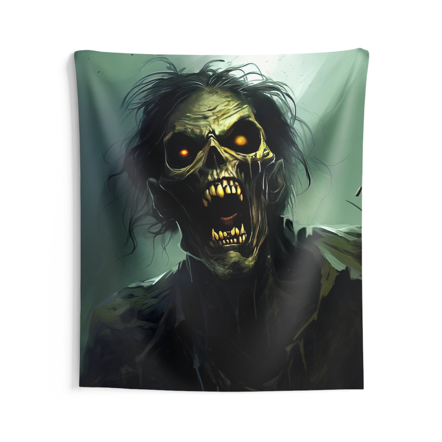 Undead Zombie Indoor Wall Tapestry - Halloween Decor