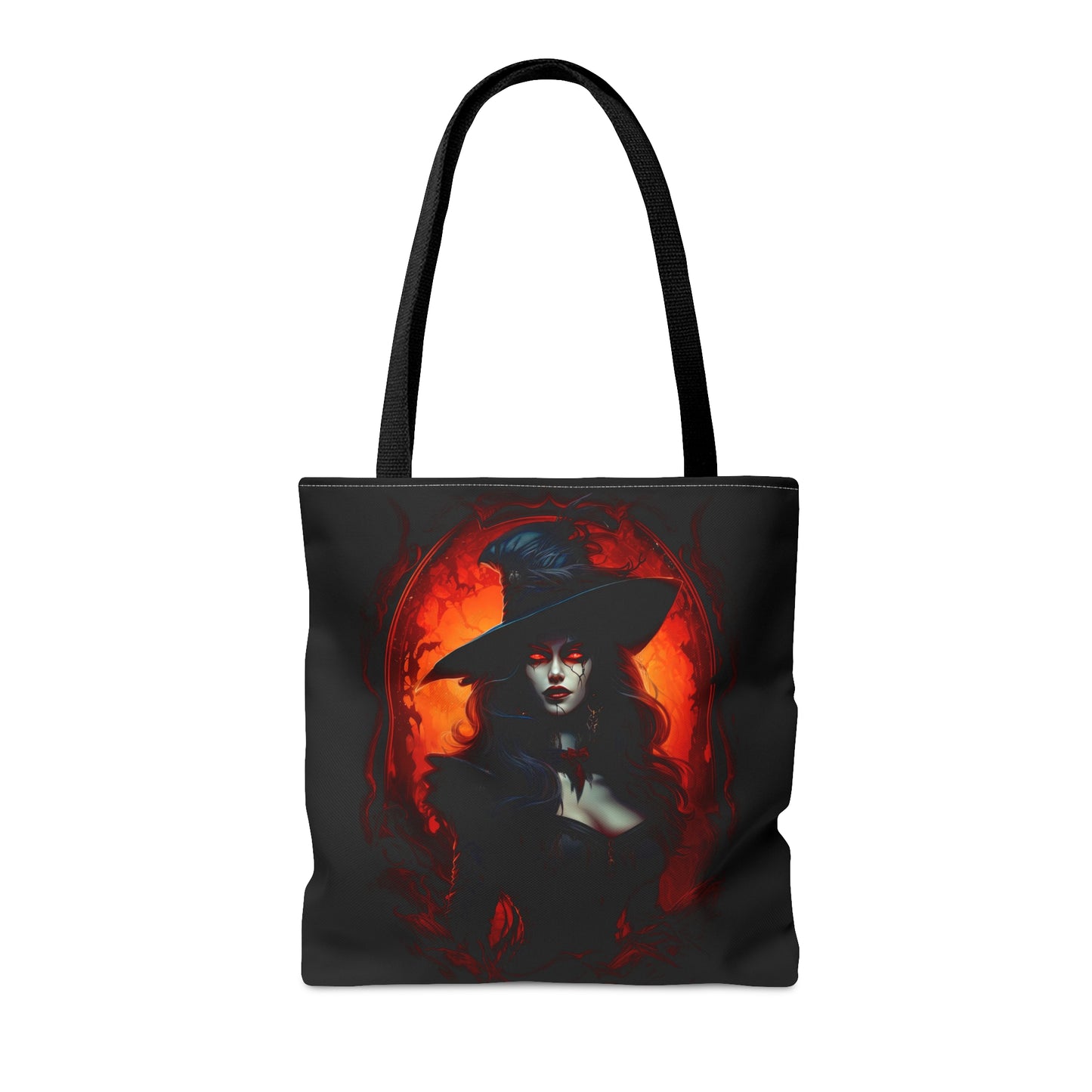 Witch Vampire Tote Bag - Halloween Fantasy Gift