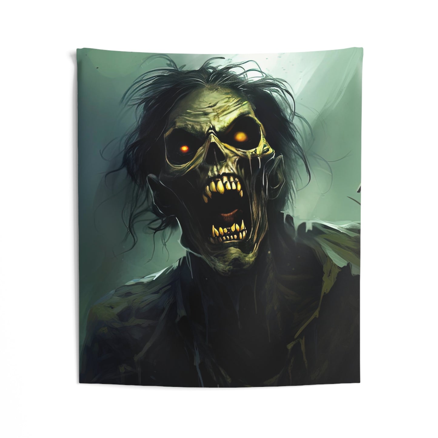 Undead Zombie Indoor Wall Tapestry - Halloween Decor