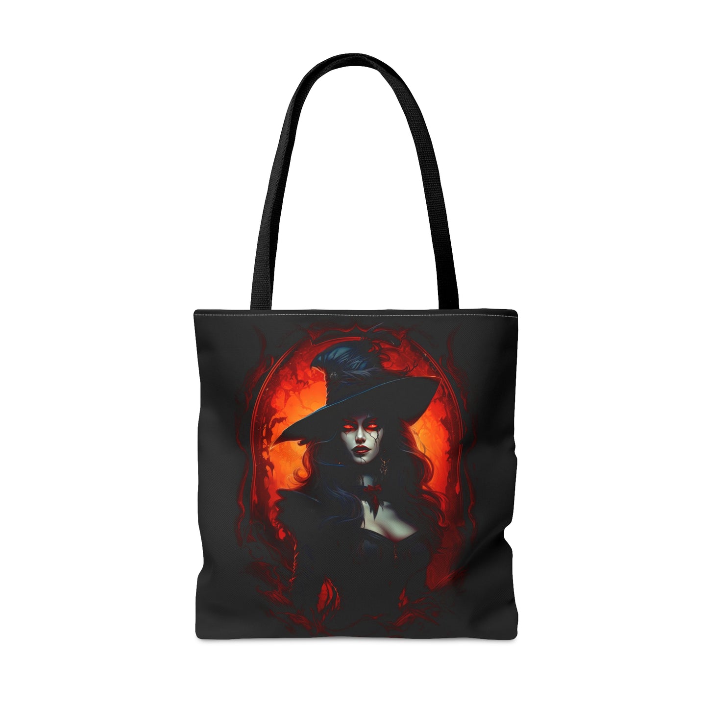 Witch Vampire Tote Bag - Halloween Fantasy Gift